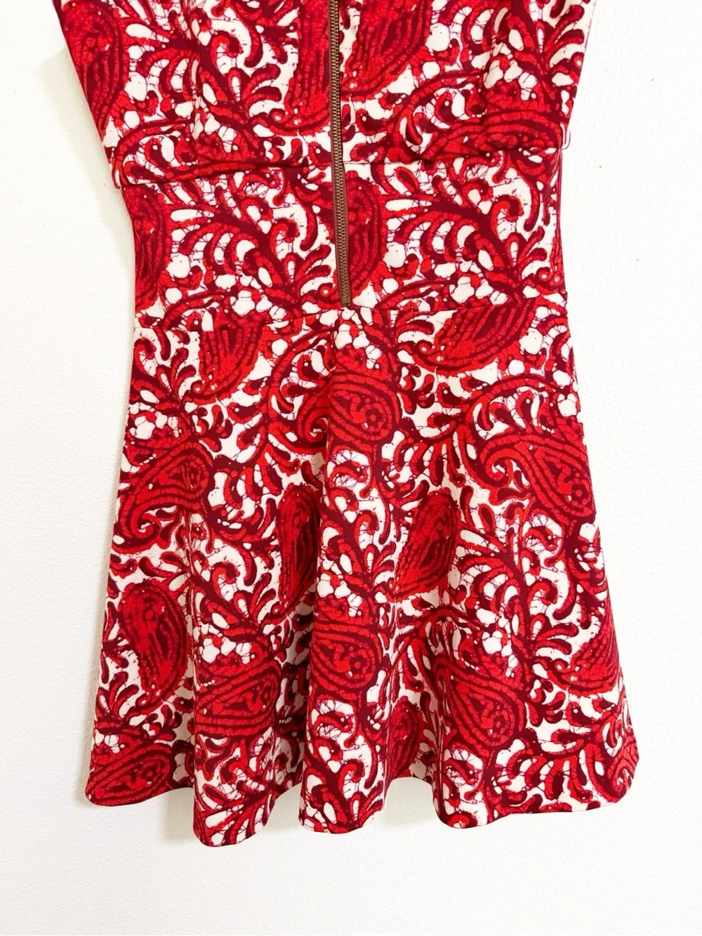 Michael Kors Paisley Fit and Flare Dress